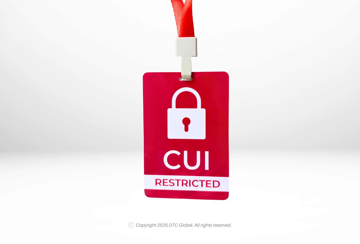 CUI RESTRICTED- Red Personnel ID Badge (5 pack)