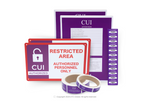 Generic CUI Compliance Starter Pack without U.S. Government Property including media stickers, USB labels, restricted area signs, and cover sheets. Generic - CUI Compliance Starter Pack Without U.S. Government Property