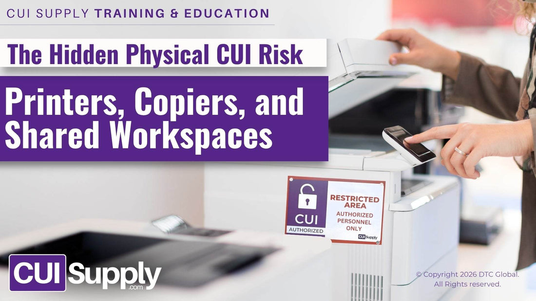 The Hidden Physical CUI Risk: Printers, Copiers, and Shared Workspaces ...