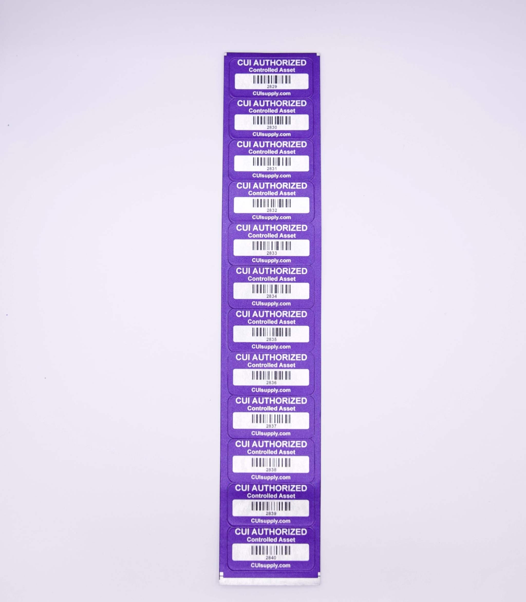 CMMC Asset Labels – CUI Supply