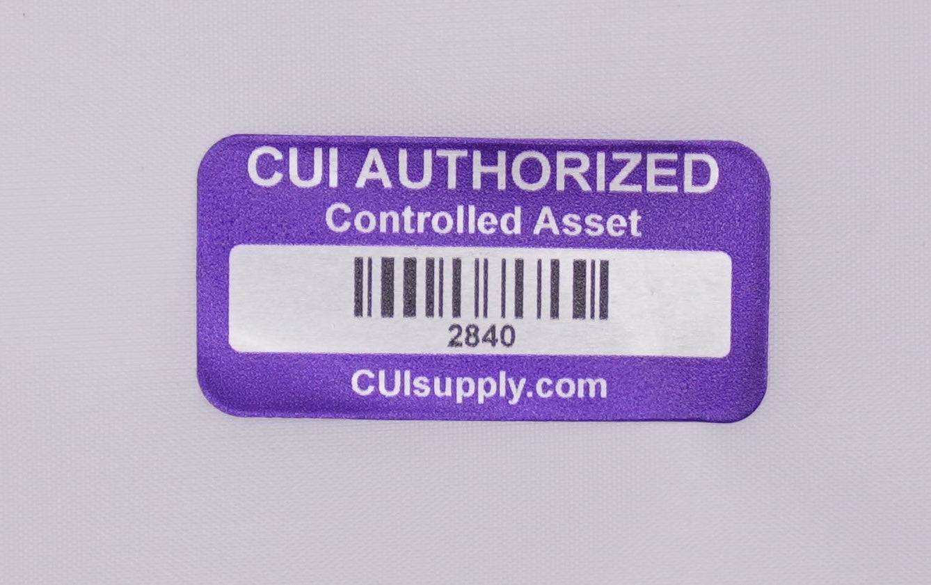 CUI Authorized Controlled Asset Labels – CUI Supply