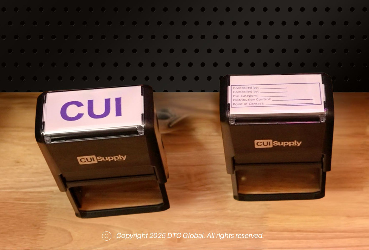 CUI Designator Stamp Set