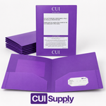 SF 901 CUI Restricted Access Purple Folders
