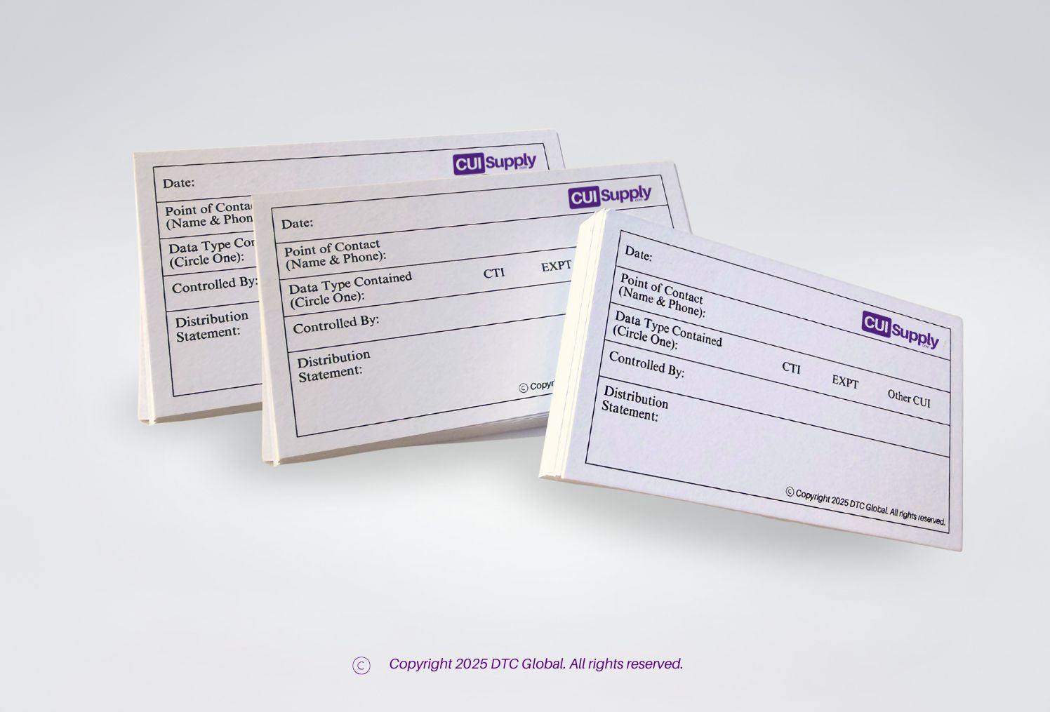 Card Refills for Reusable Metal SF 901 