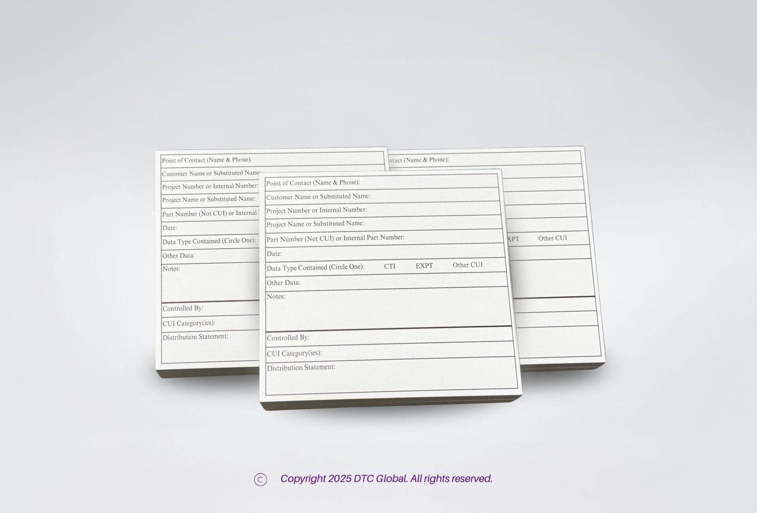 Card Refills for Reusable Metal SF 901