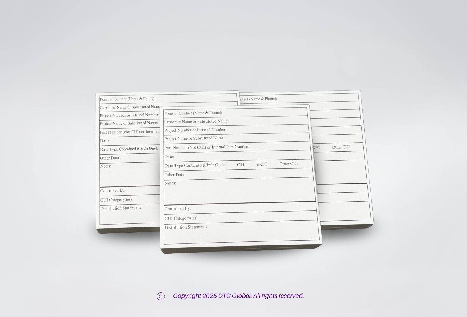 Card Refills for Reusable Metal SF 901