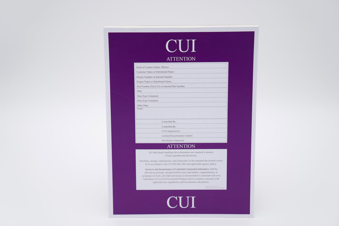 Cui Computer Sticker CUI Supply- CUI Security Labels and Marking Supplies