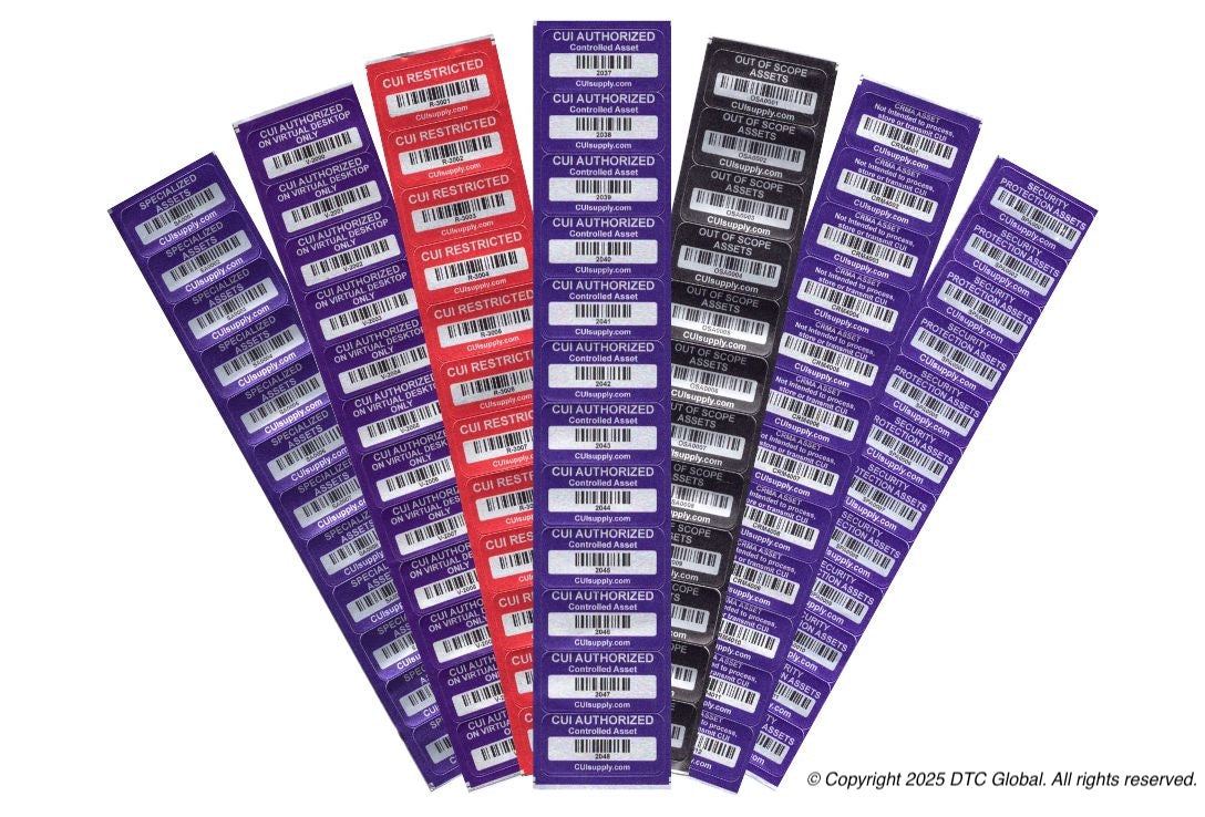 IT Asset Management Compliance Pack – Inventory Labels for CUI Assets ...