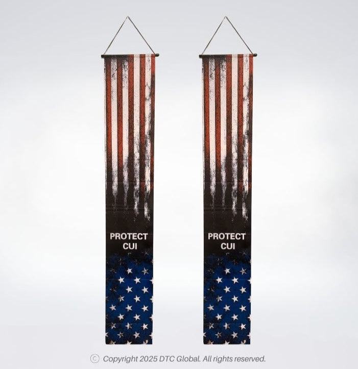 Protect CUI Hanging Banner - 2 pk | Promote CUI Awareness & Compliance ...