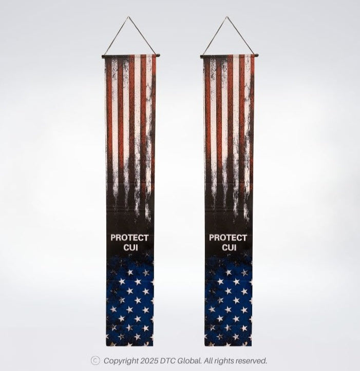 "Protect CUI" Hanging Banner (2 Pack)