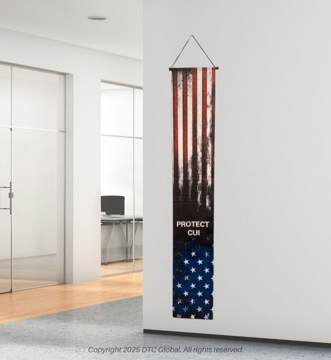 "Protect CUI" Hanging Banner (2 Pack)