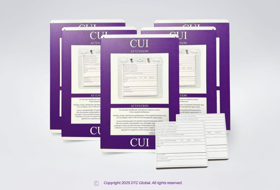 Reusable Metal SF 901 Coversheet for Travelers - 5 Pack