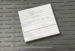 Reusable Metal SF 901 Coversheet for Travelers Card Refills for Reusable Metal SF 901