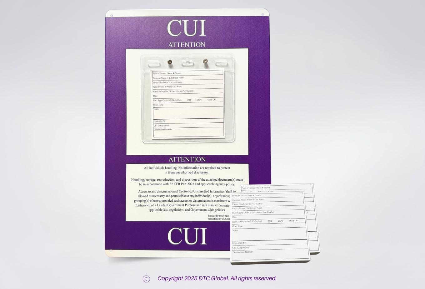 Reusable Metal SF 901 Coversheet for Travelers