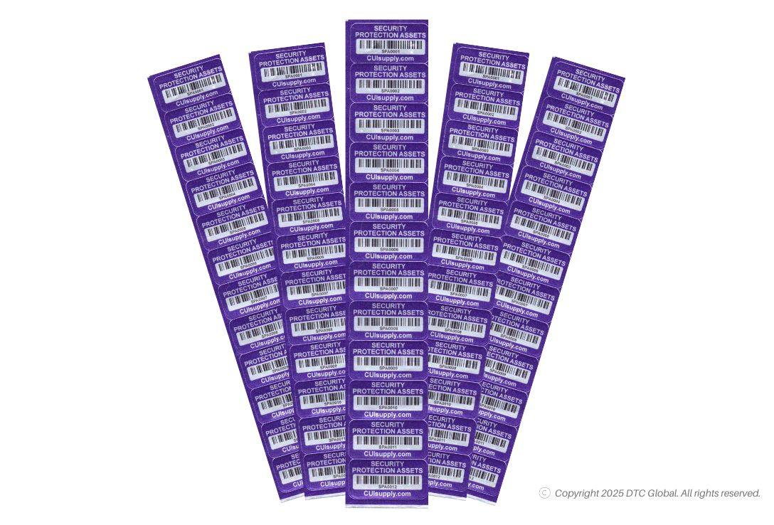Computer Security Labels Security Protection Asset Labels | Inventory & Asset Management Tool ...