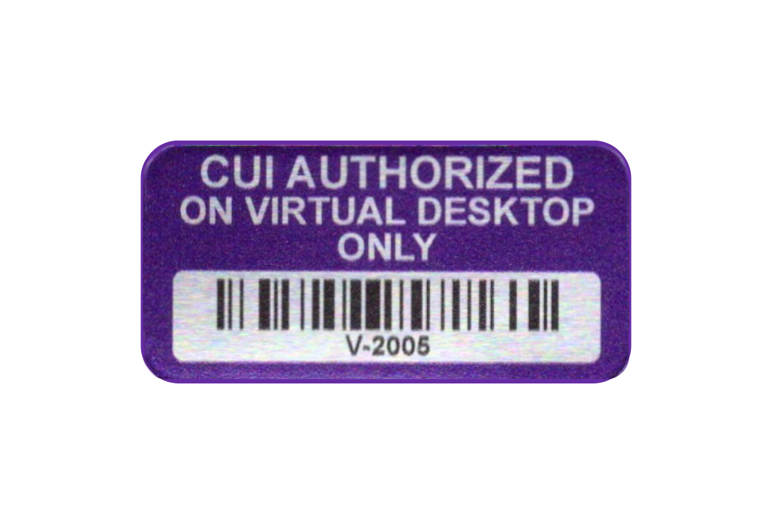 #CUISupply #USBLabel #MediaLabel #LabelsforCUI #ControlledUnclassifiedInformation #RestrictedAreaSign