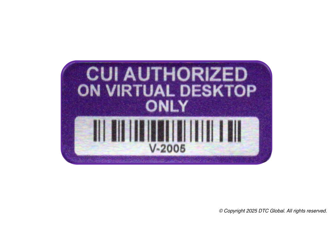 CMMC Asset Labels – CUI Supply